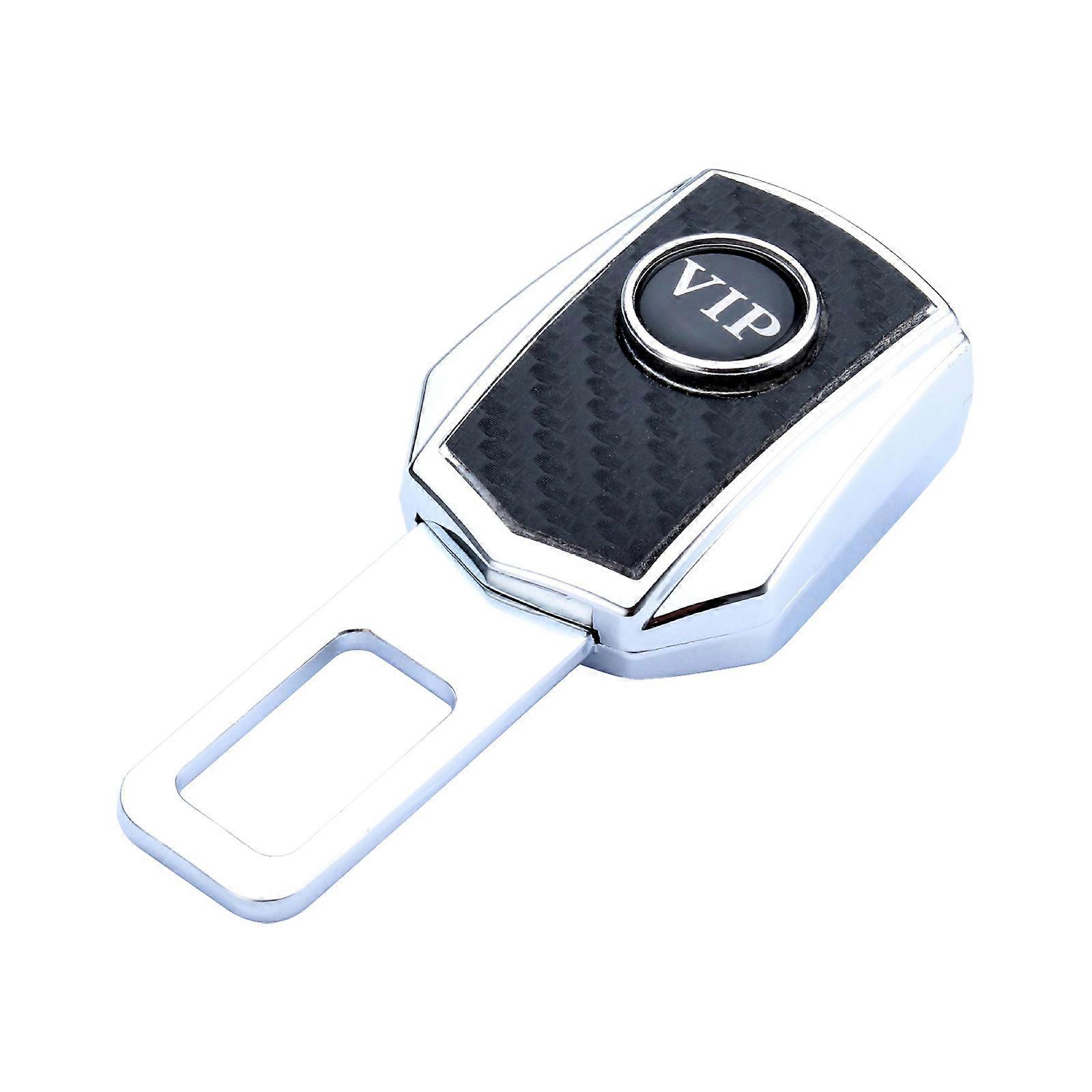 2 יחידות מחבר סגסוגת אבץ קליפ אבזם לרכב הכנס חגורת בטיחות אביזרי פנים עמידים, 100% חדש