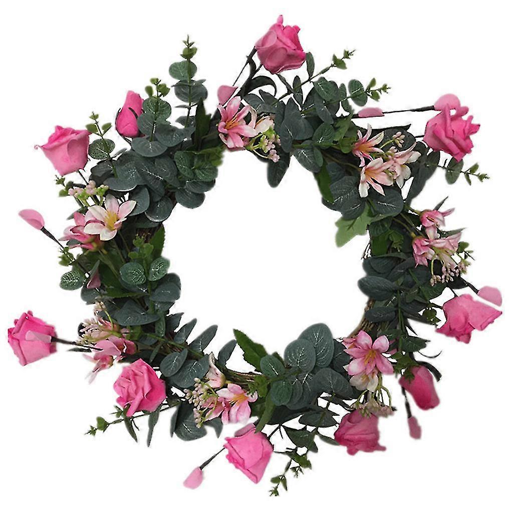 Artificial Eucalyptus Wreath Wreath Outdoor For Door Window Wedding Dcor
