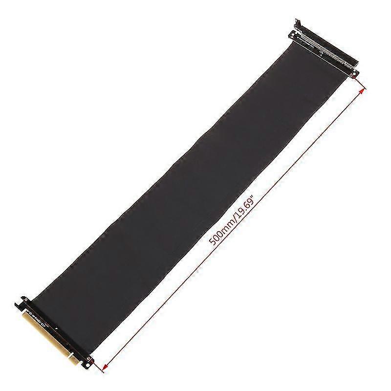 Gpu Vertical Full Speed 3.0 Pcie X16 Riser Cable Graphics Card Extension Cord