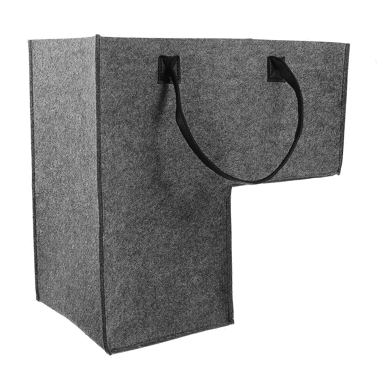 Clothing Storage Basket L-shaped Clothes Container Toy Storage Basket for Home