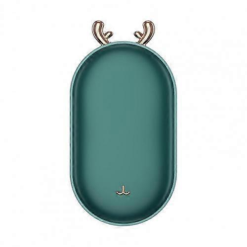 Durable Useful Aluminum Alloy Heater Battery Pocket Warmer Portable USB Hand Warmer Cute for Cycling