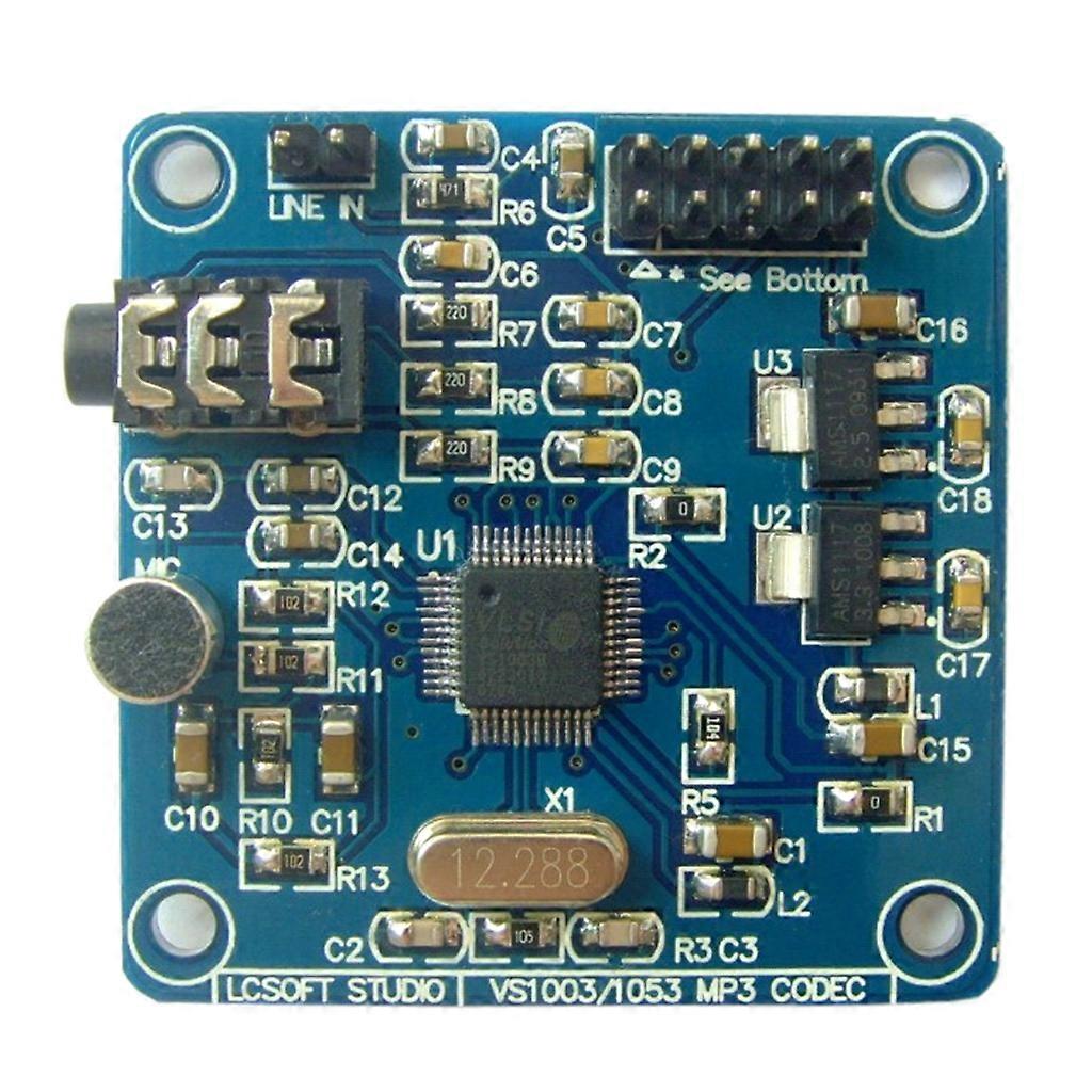 VS1053 MP3 Audio Player Module with Power Indicator Light Development Board
