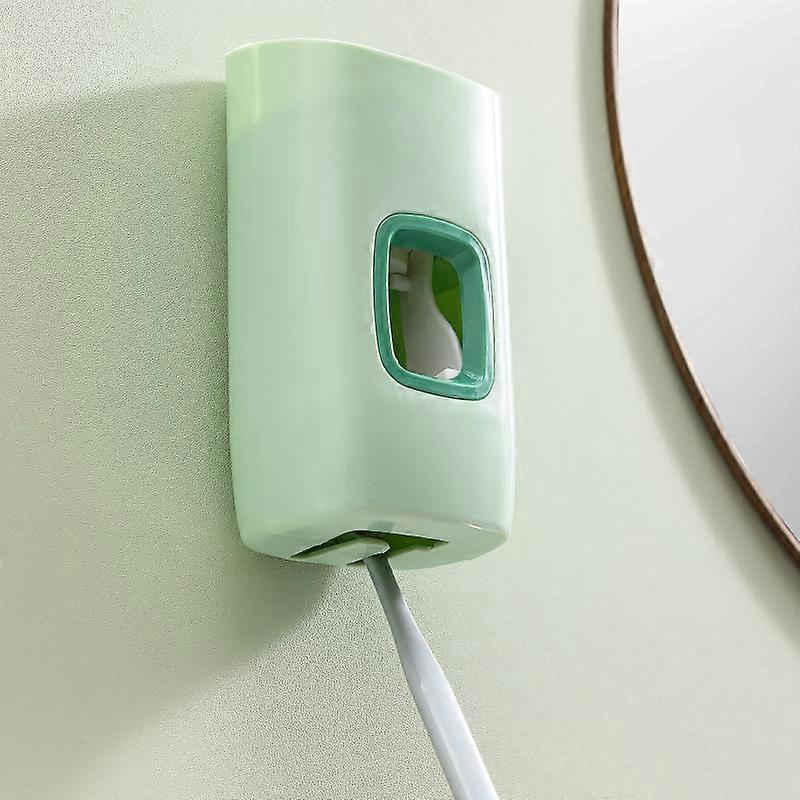 Blue Automatic Toothpaste Dispenser Bathroom Accessories