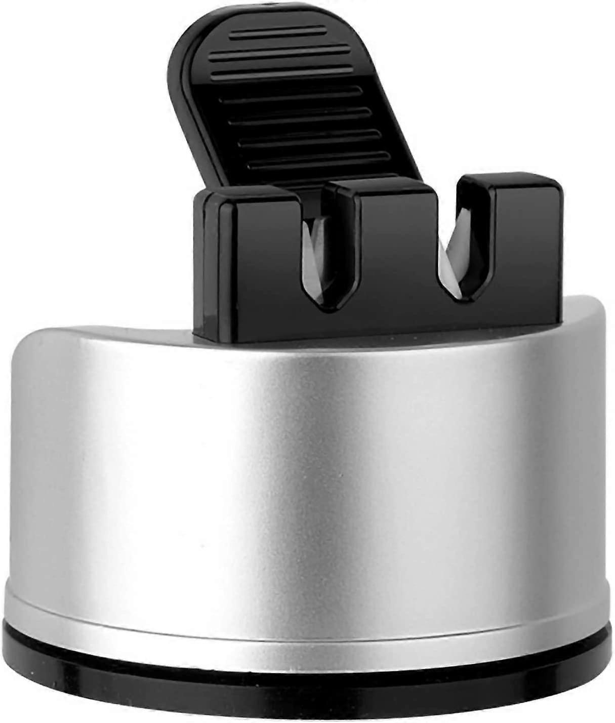 Knife Sharpener with Suction Base, Mini Sharpener Suitable for Pocket Kitchen Straight Knives Paring Knife