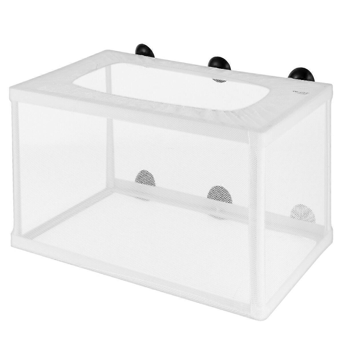 POPETPOP Fish Breeder Net Big Size Fry incubadora incubadora com ventosa para aquário