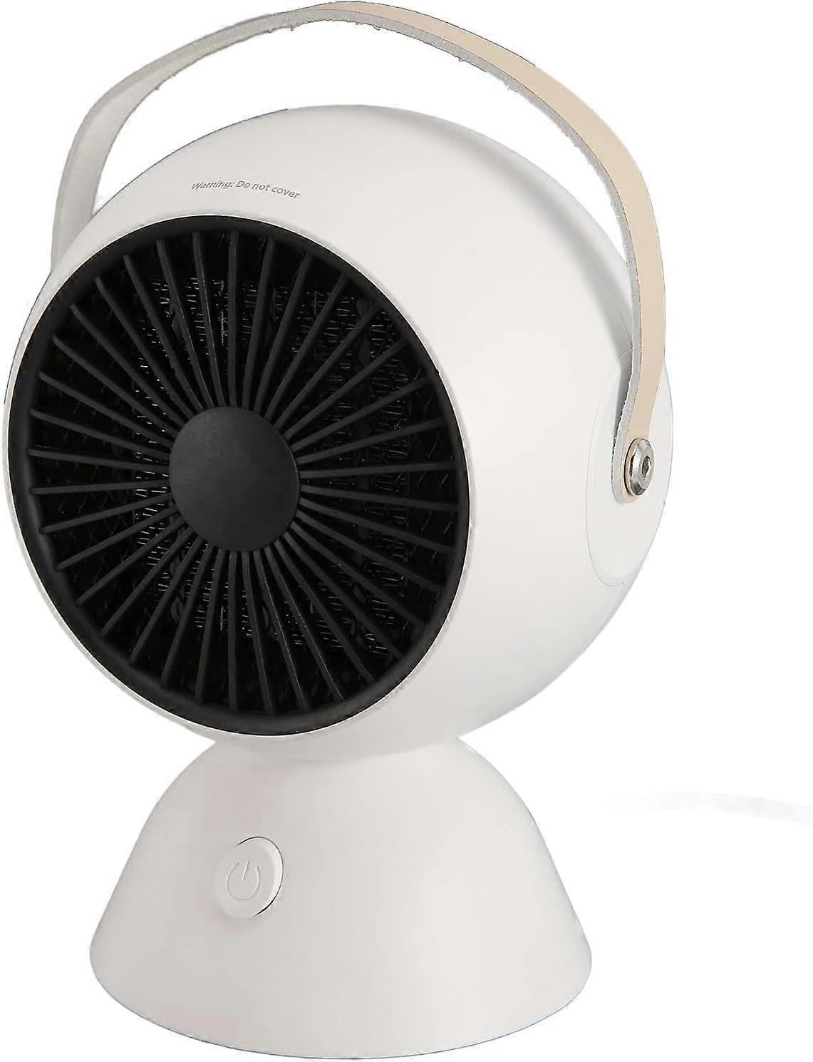 Mini Fan Heater Fast Heating Constant Temperature Table Heater 1300W for Office Baby Room (EU Plug)