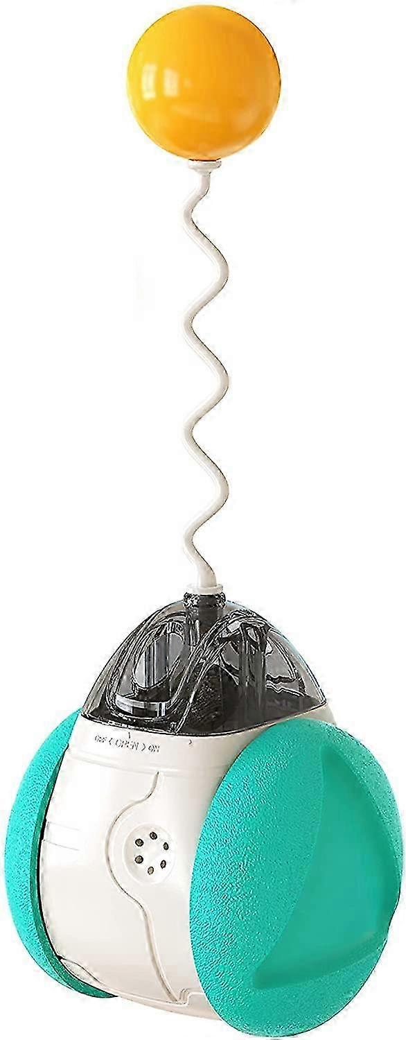 Kapalı Kediler için Kedi Oyuncakları, Kedi Tedavi Oyuncak, Catnip IQ Eğitimi ile Denge Araba Tasarımı Çok Renkli Dönen Eğlenceli Kedi Rulo Oyuncak