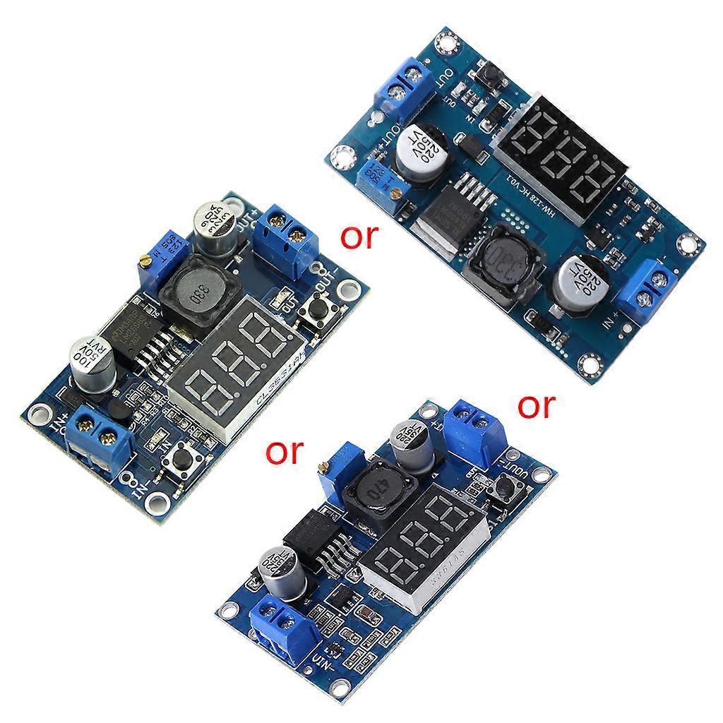 for DC 4.0~40 to 1.3-37V LED Voltmeter Step-down Power Converter Module LM2596