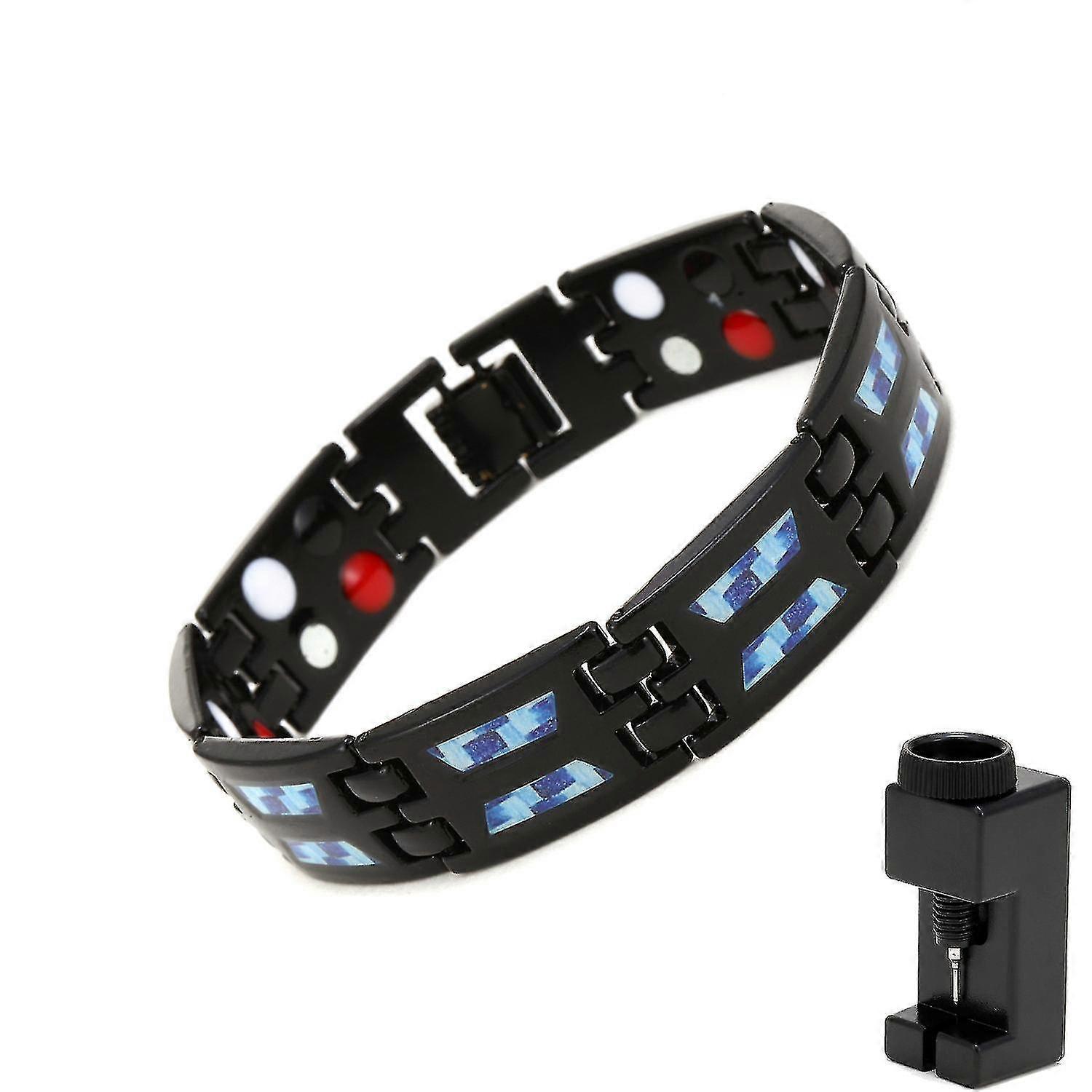 Unique Titanium Magnetic Therapy Bracelet-MXBC
