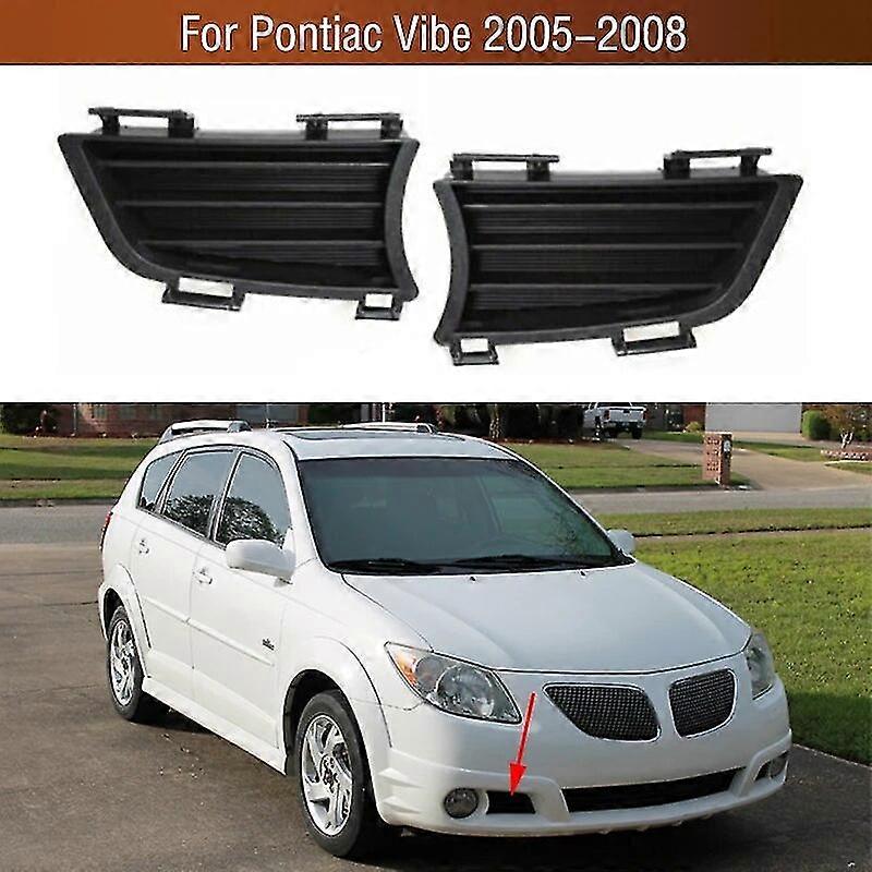 For Pontiac Vibe 2005 2006 2007 2008 Car Fog Light Lamp Frame Cover Foglight Foglamp Trim Lid Bezel Shell Hood