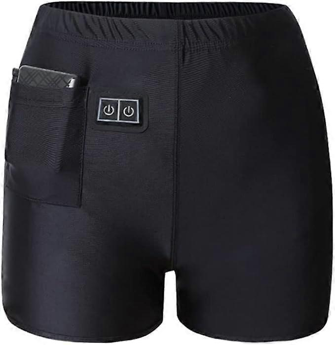 Pantaloni riscaldati per uomo e donna biancheria intima termica leggings riscaldati elettrici riscaldamento interno ed esterno a 3 livelli