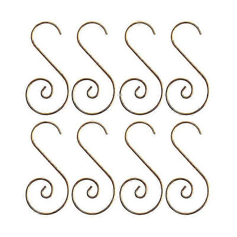 20pcs Ornament Pendants Hooks Metal Wire Hooks Ornament Hangers For Tree