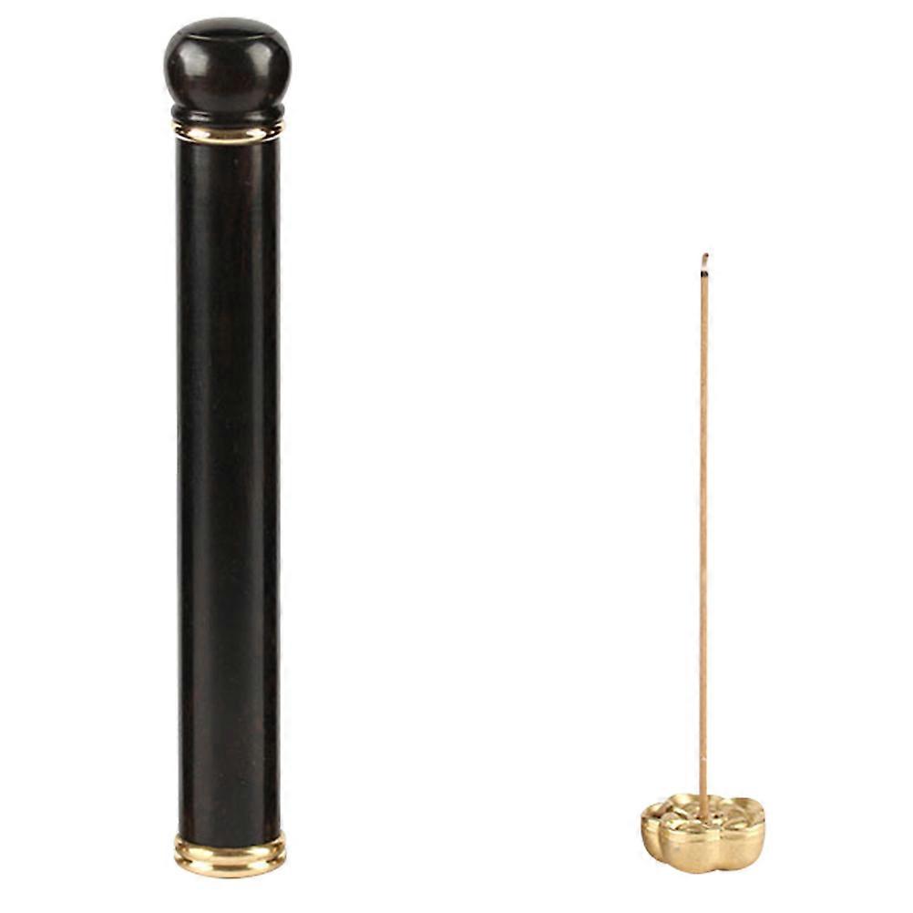 Household Incense Stick Tube With Incense Inserting Holder at The Bottom