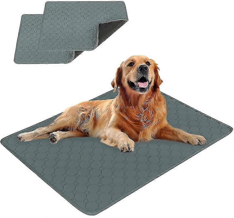 Dog Pee Pads Reusable Washable Puppy Training Pads, 4 Layers Soft/super Absorbent Design