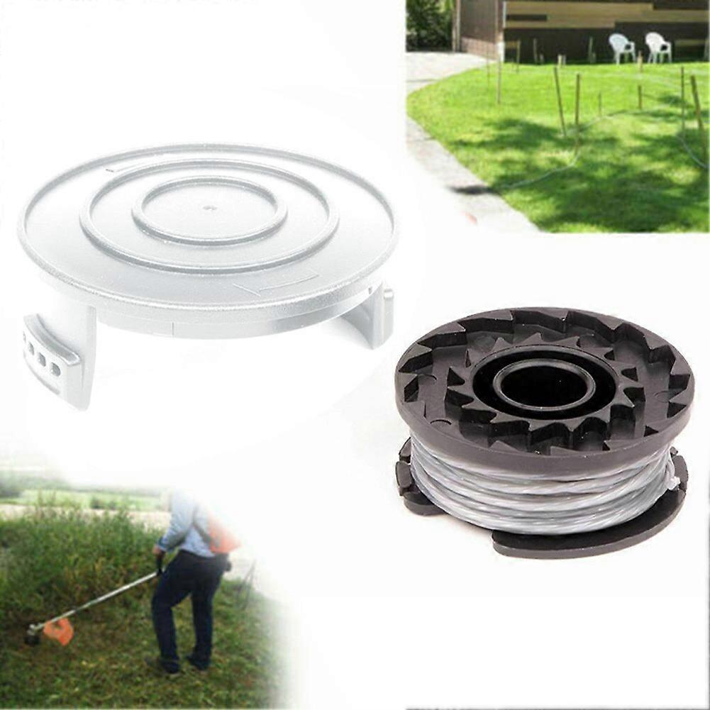ALM Trimmer Spool For Bosch ART23SL ART26SL Replacment Strimmer Spool Cover & Line 1.5mm 1x6m String Trimmer Parts