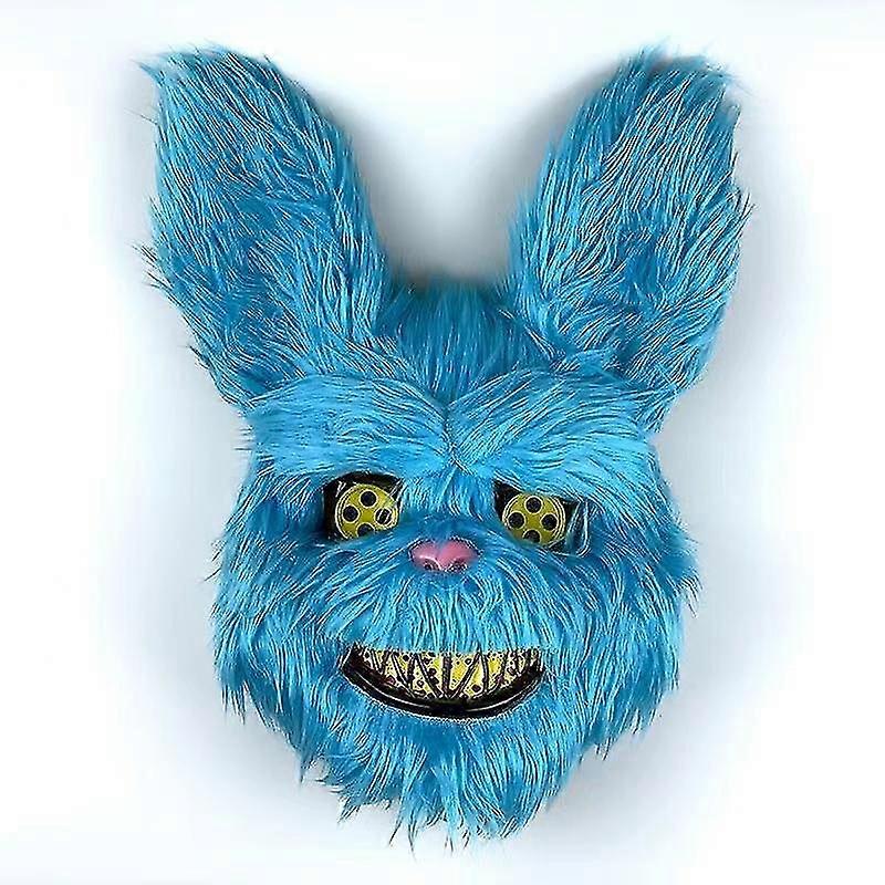ウサギ コスプレマスク ハロウィンパーティー ホラー ヘッドギア ハロウィンカーニバル イースターコスチューム ヘッドギア 小道具 手作りダンス マスカレードホラー-1