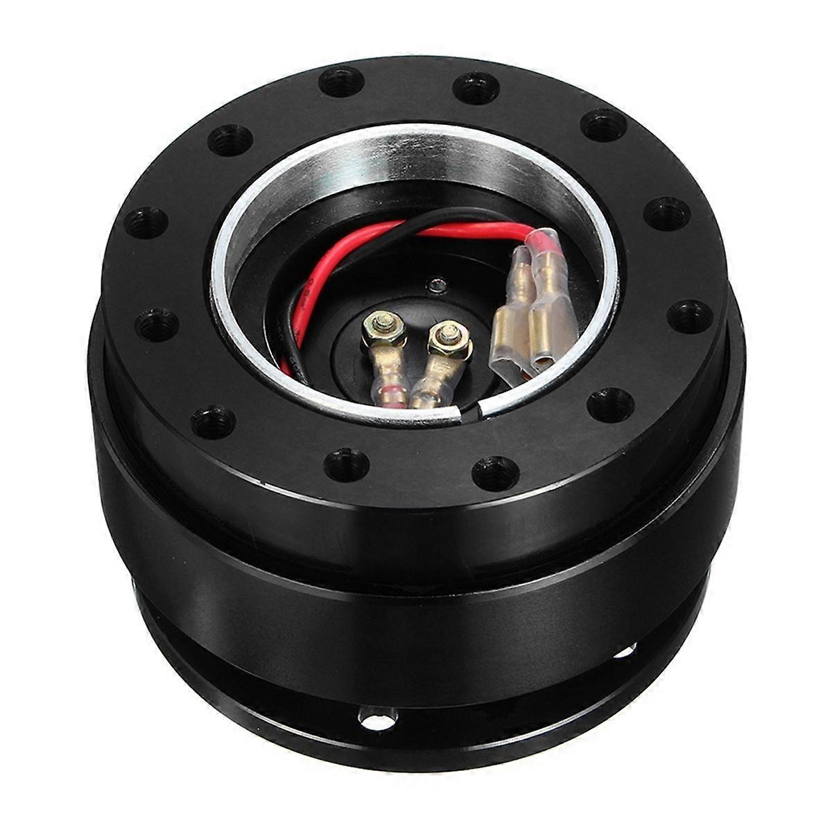 New Steering Wheel Snap Off Quick Release Hub Adapter Kit Car Accessories