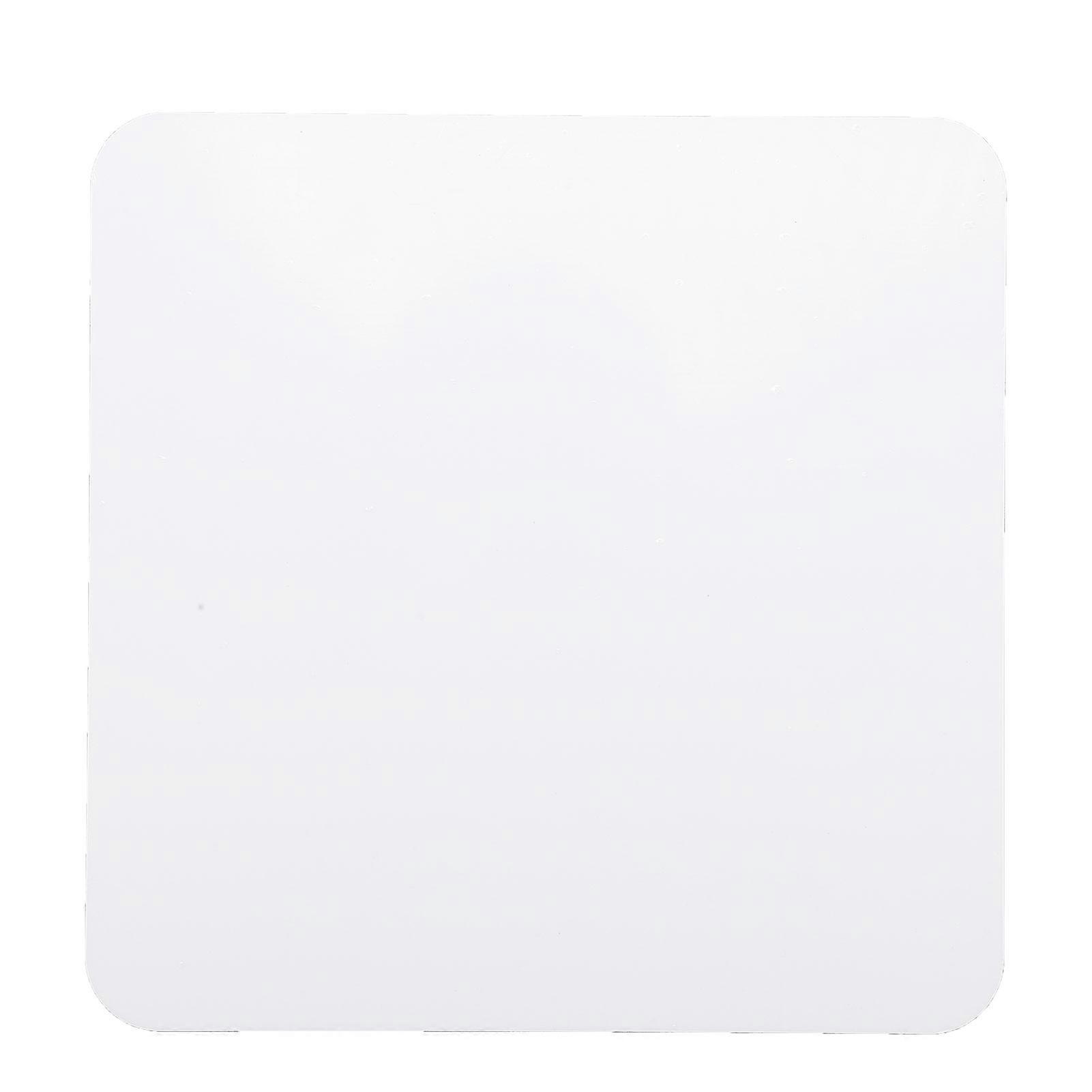 30x30cm Acrylic Reflective Display Table Background Board for Photography ShootingWhite