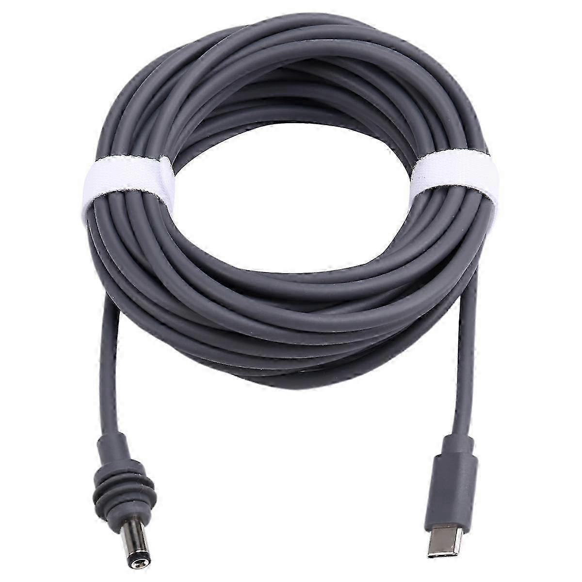 For Mini Usb C To Dc Power Cable 16.4ft Type-c To Dc Cable Replacement For Mini