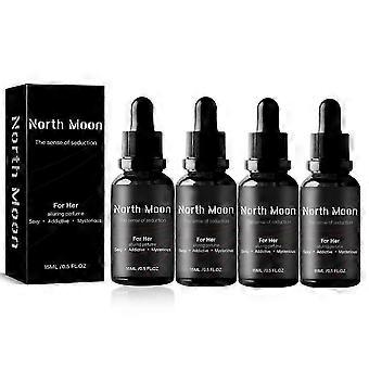 Perfume para mujeres, perfume duradero para mujeres, perfume de encanto de feromonas, fragancia fresca y duradera, perfume para parejas, 1-5 piezas 4 piezas