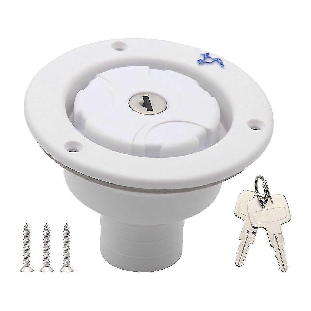 Water Locking Inlet Hatch Filler Cap suitable for Caravan RV Water ...