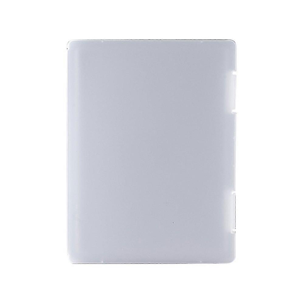 Portable A4 File Box Transparent Plastic Box Office Supplies Holder Document Paper Protector Case