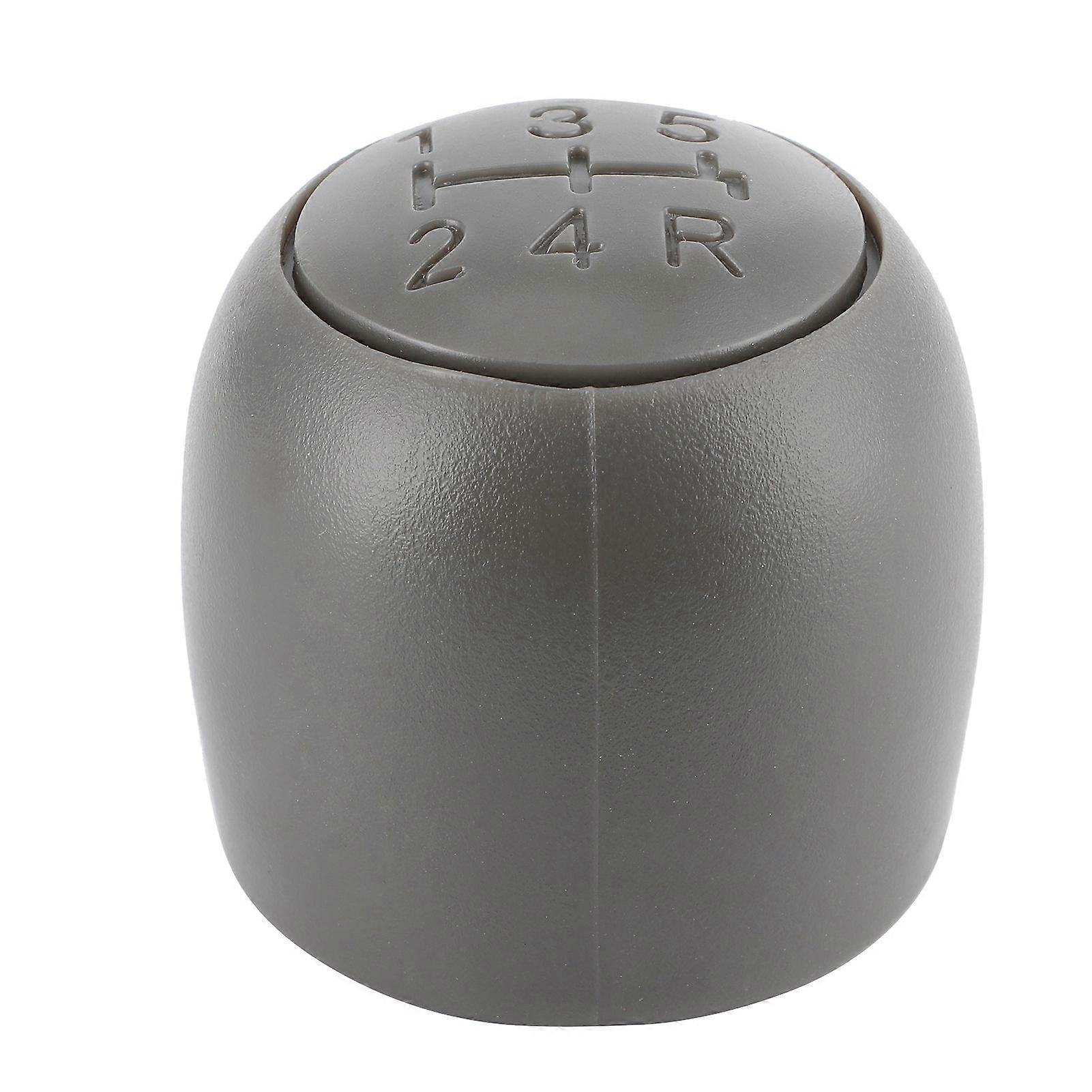 Black Gear Shifter Knob with Dustproof Leather Boot Cover Fit for KIA K5 20112013
