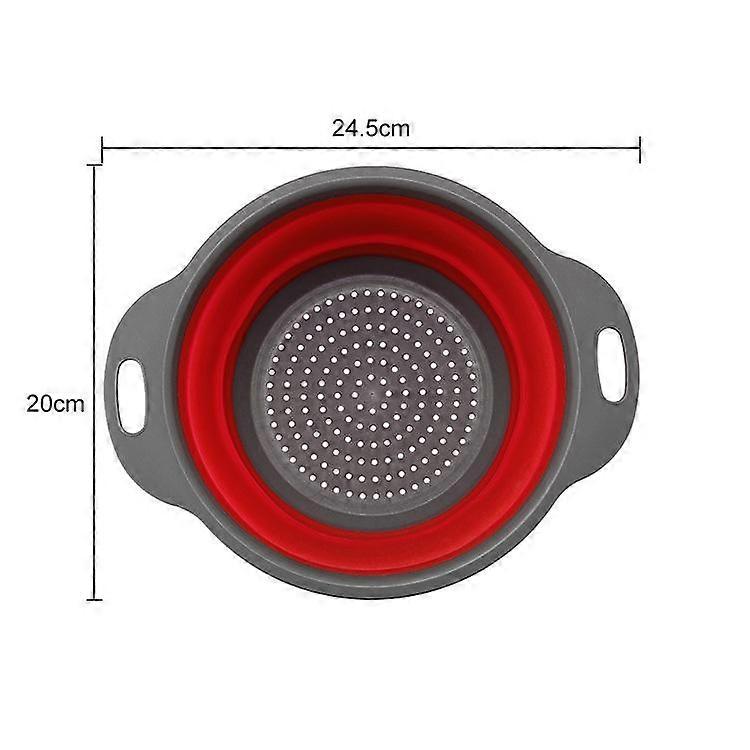 Collapsible Colander for Kitchen Fruit Vegetable Washing Basket Strainer Foldable Basket Drainer Kitchen Tools