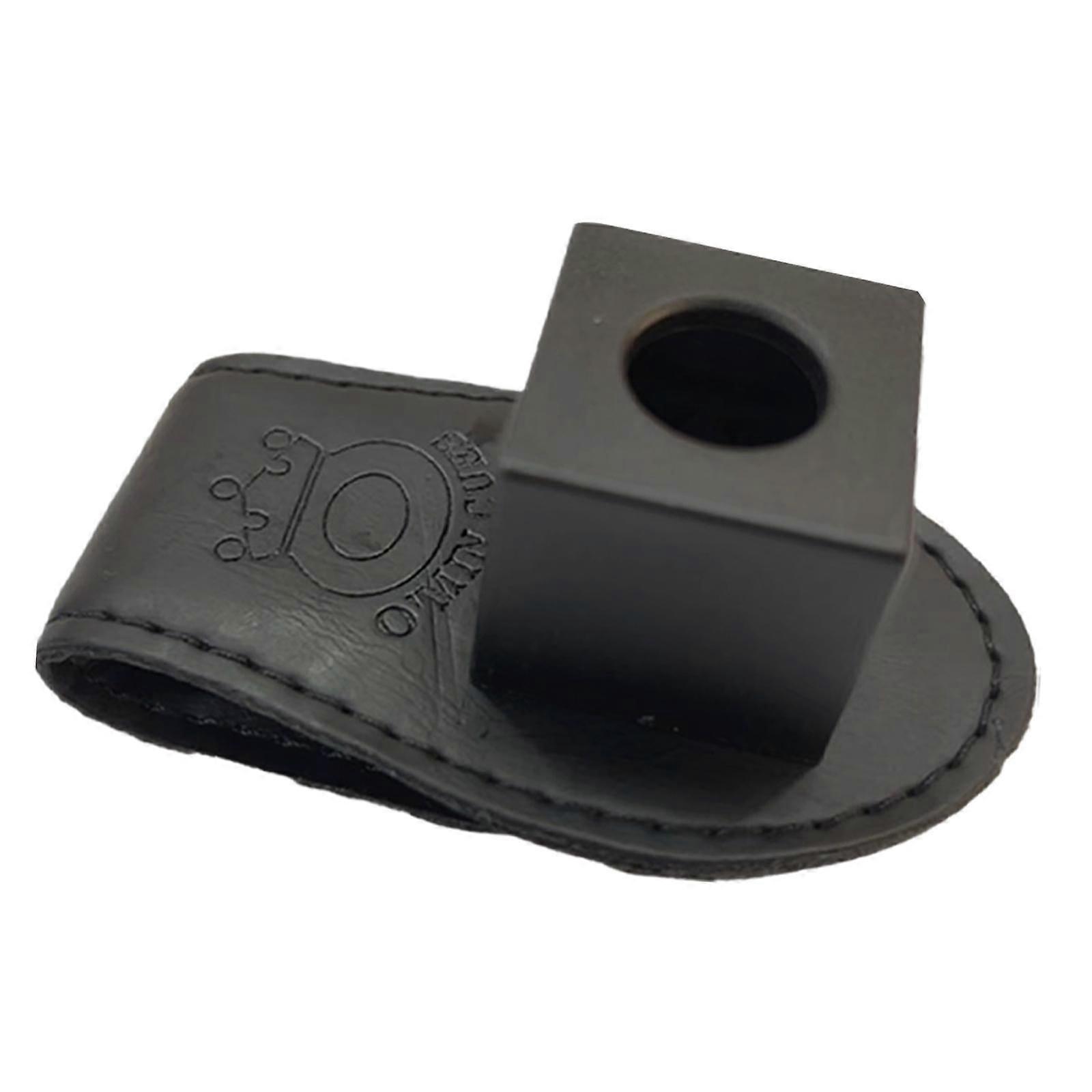 Pool Queue Chalk Holder Billard Queue Chalk Box Praktisches Kreideetui für Erwachsene Schwarz