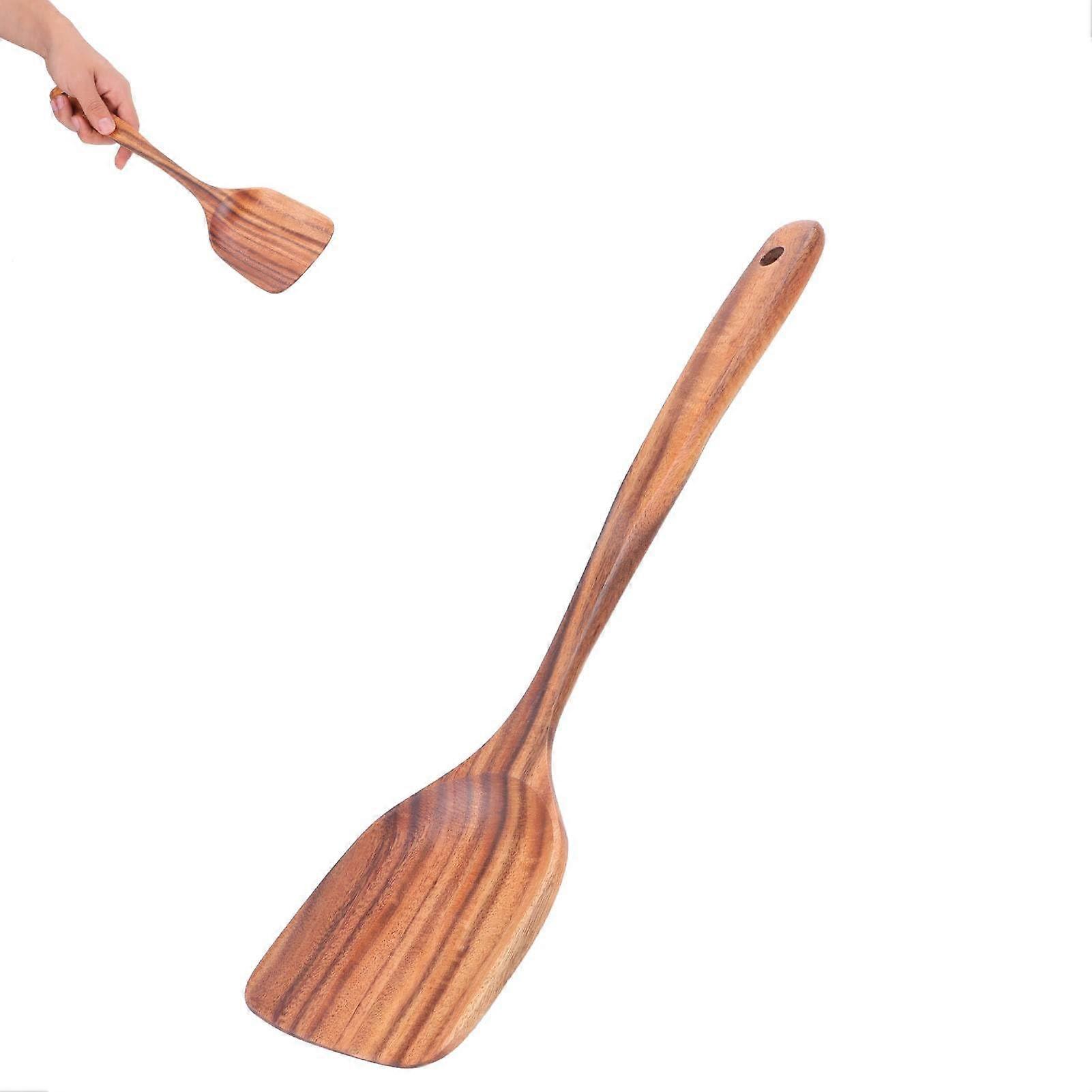 13.4 Inches Silicone Spatula for Kitchen Use, Heat Resistant Baking Turner, Non-Stick Cooking Utensil in Red