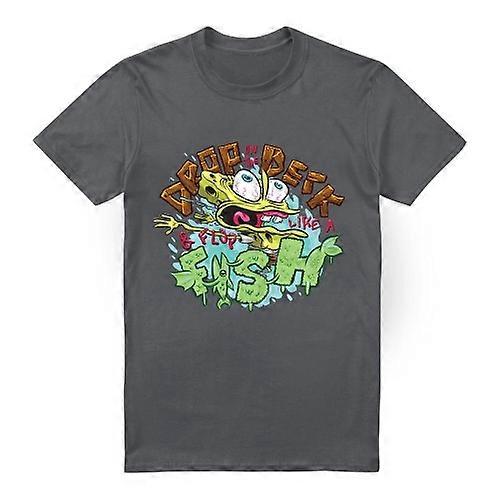 SpongeBob SquarePants Mens Drop And Flop T-Shirt