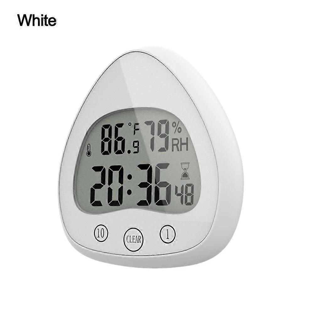 Manual Shower Study Stopwatch Alarm Clock Kitchen Gadget Wall Watch Digital Timer Bathroom Sucker Clocks Wall Clock