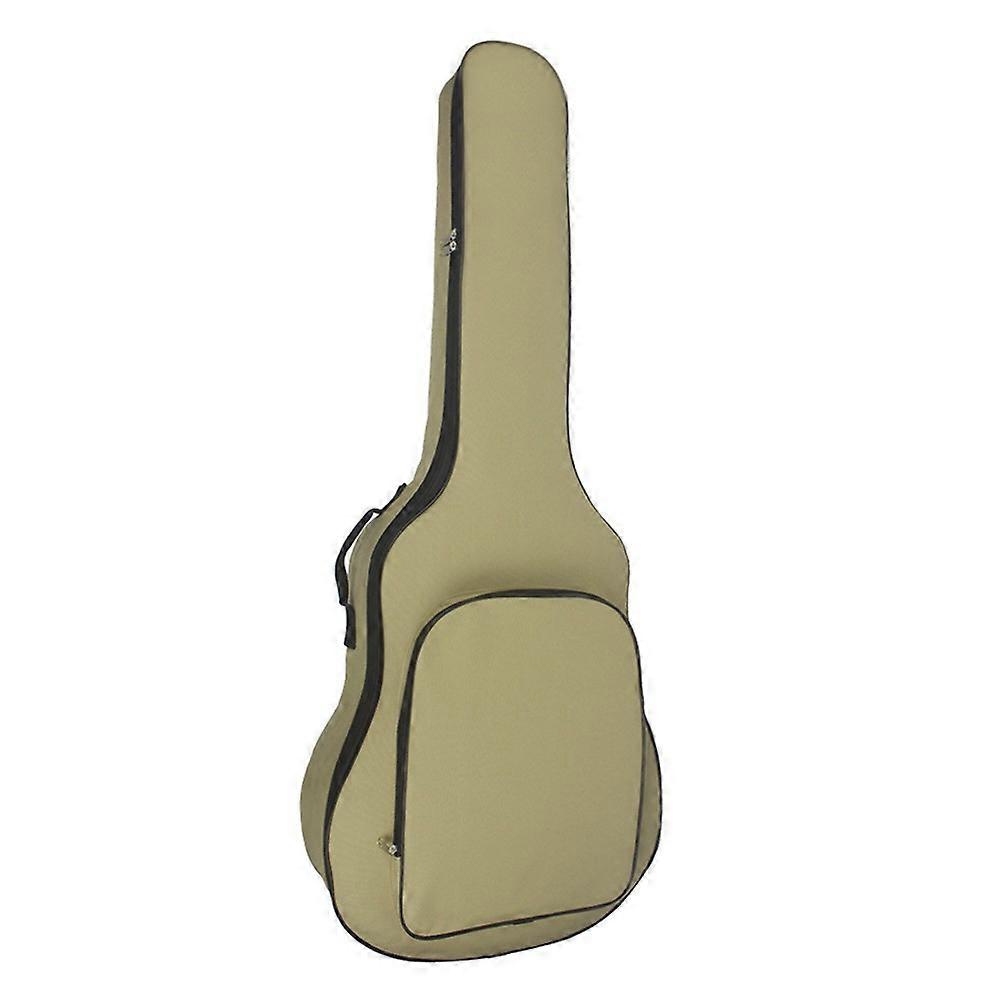 Oxford Cloth 41'' Guitar Bag Full Size Padded Waterproof Classic Acoustic Guitar Folk Tube Bag
