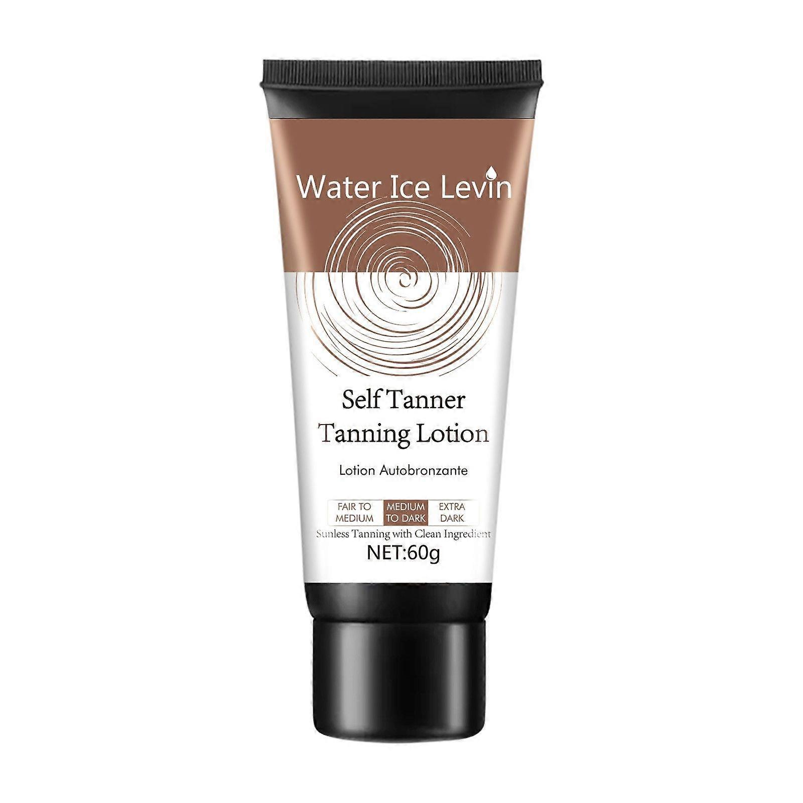 Self Tanner Tanning Lotion - Natural & Organic Ingredients, Sunless Tanning Lotion Gradual Tanning Moisturizer for Fake Tan for Women & Men Travel Siz