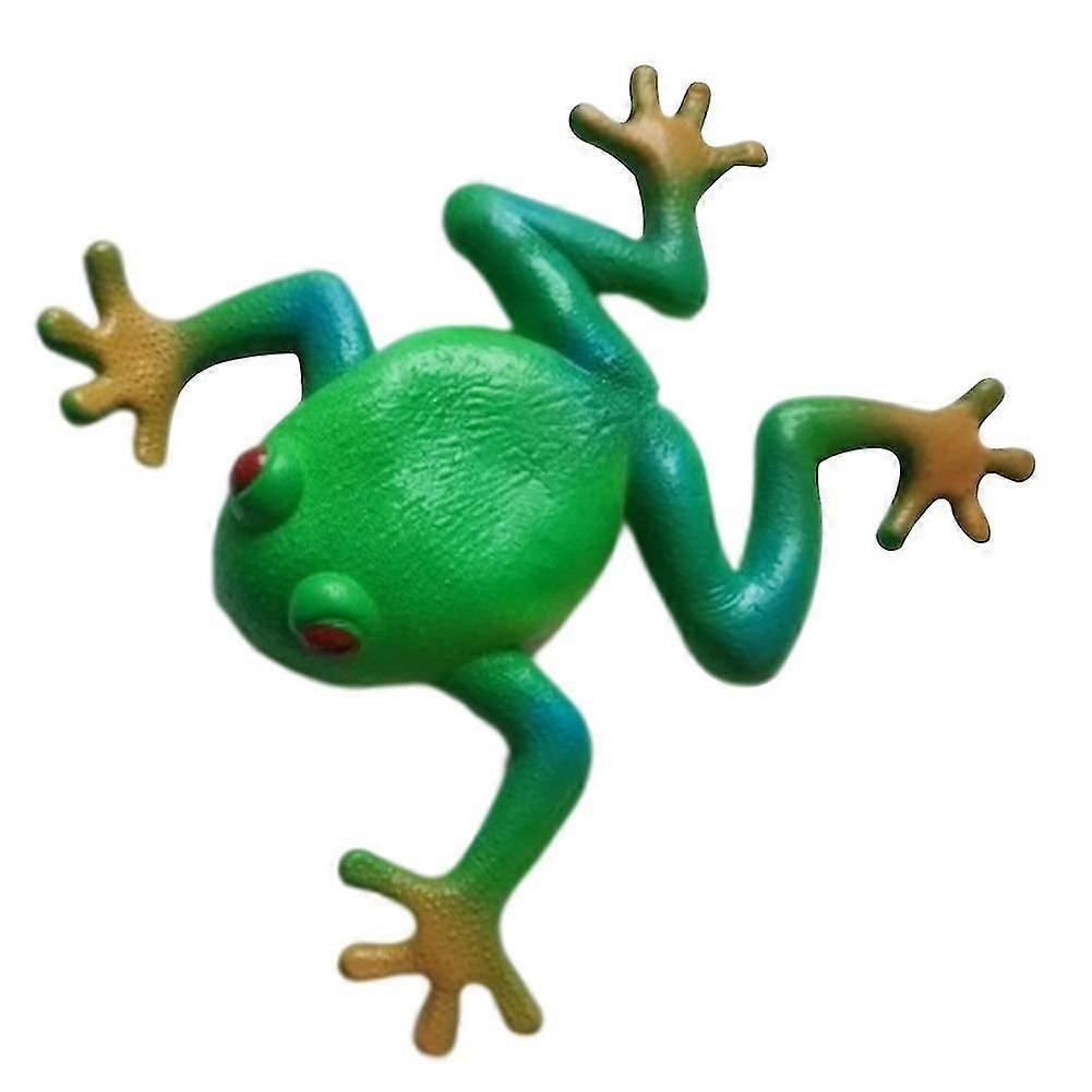 Novelty Funny Toy Simulation Soft Stretchable Rubber Frog Model
