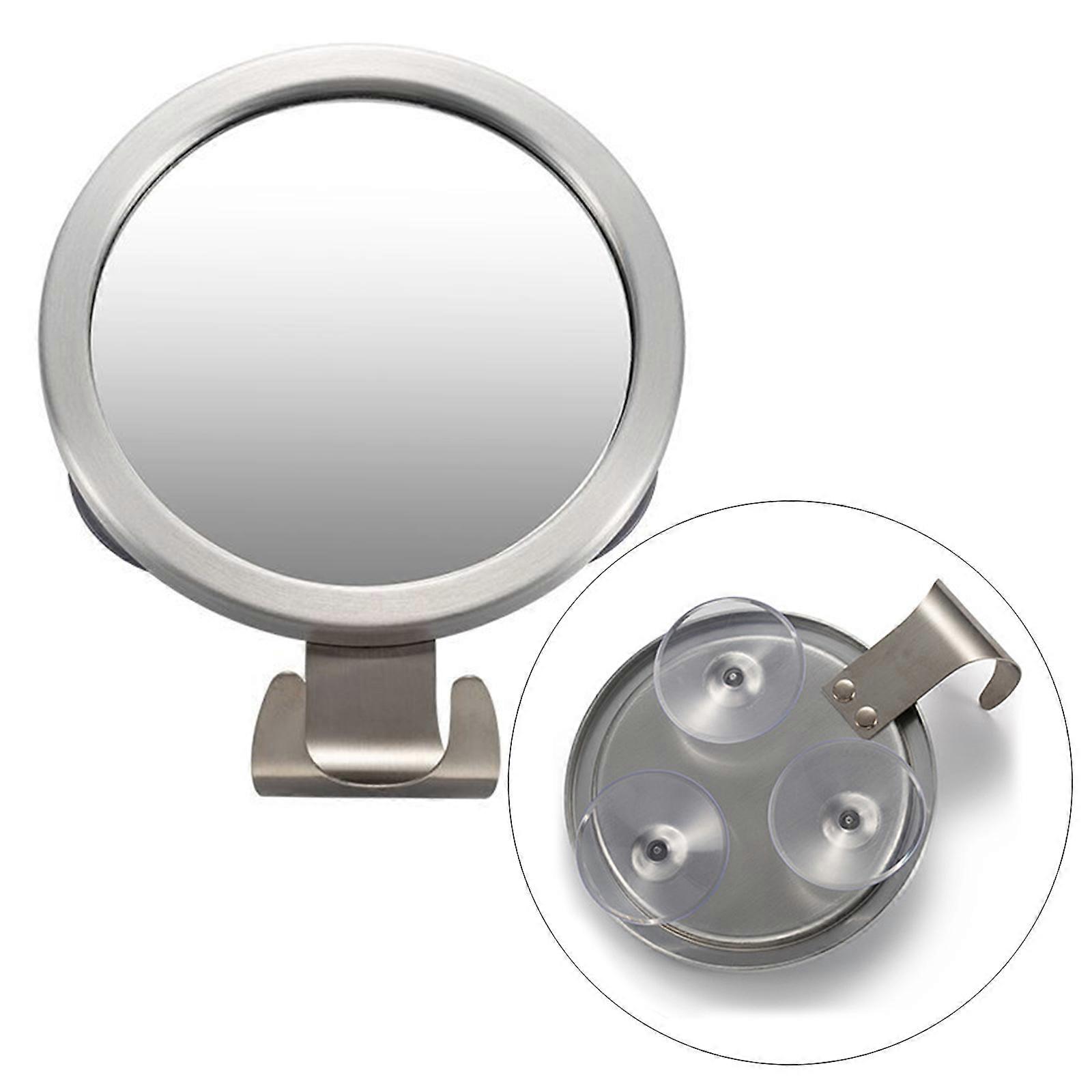 Shower Mirror with Anti-Fog and Suction Cup - Razor Hook Included