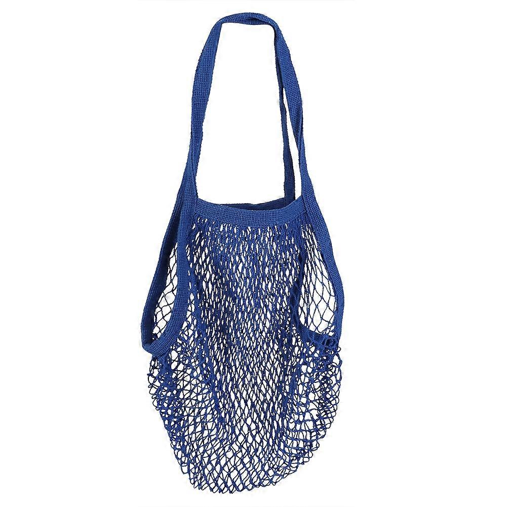 Cotton Large Reusable Shopping Tote Mesh Bag Storage Bag for Shopping Beach Toys