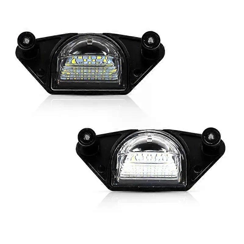 Applies to  Xenon White LED License Plate Lights For Chevy Corvette C4 C5 C6 Error Free Led Rear Tag Lights  Assembly 1984-2013