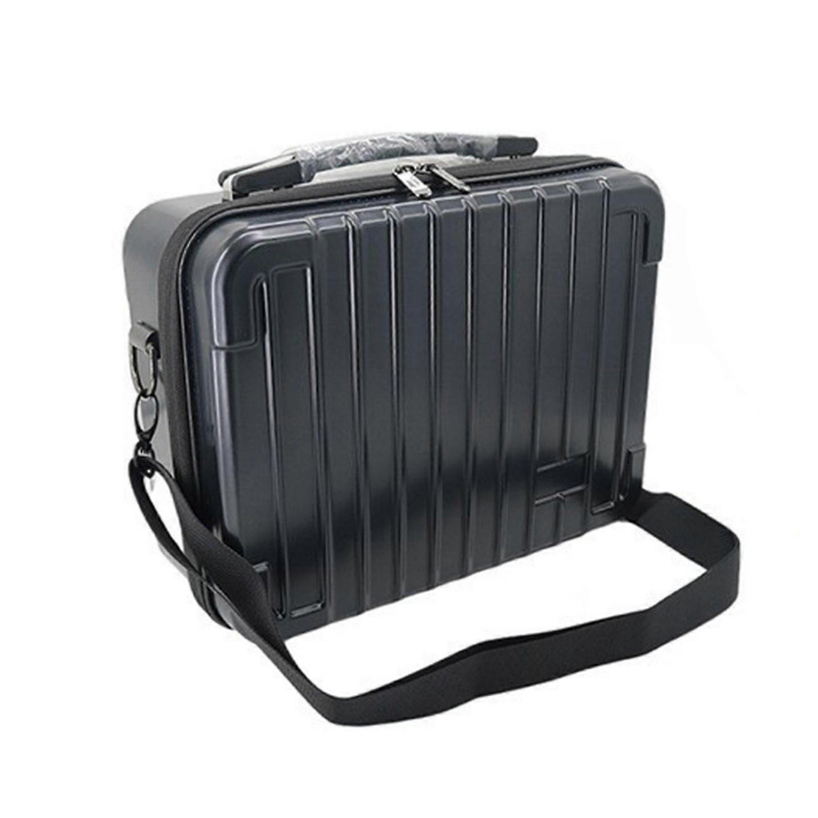 Hard Case for Flip Carrying Case Portable Travel Bag Hard Shell Storage Case for Drones Remote Controller Accessories  Black