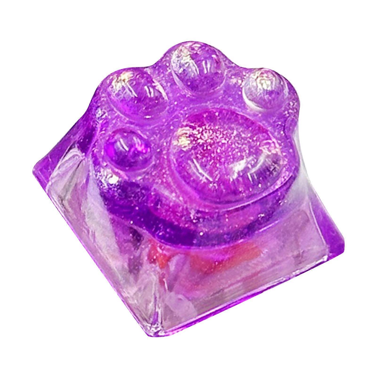 Resin Keycaps Claw Keycap with Backlights For Mechanical Keyboards Translucently Keycap Personality Lovely Gift