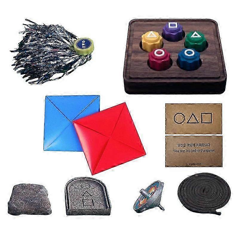 Squids Korean Folk Game Set, Korean Traditional Play Game