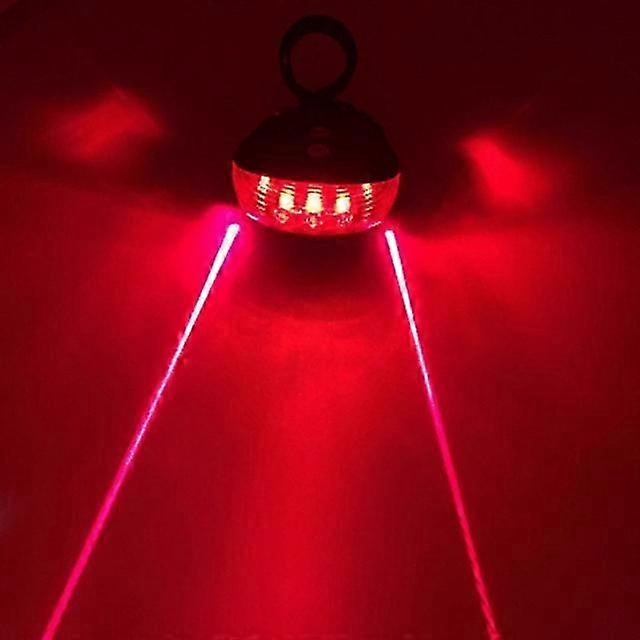 2025 New Quality Bicycle Laser Lights LED Flashing Lamp Tail Light Rear Cycling Bicycle Bike Safety Warning Led Light Modes