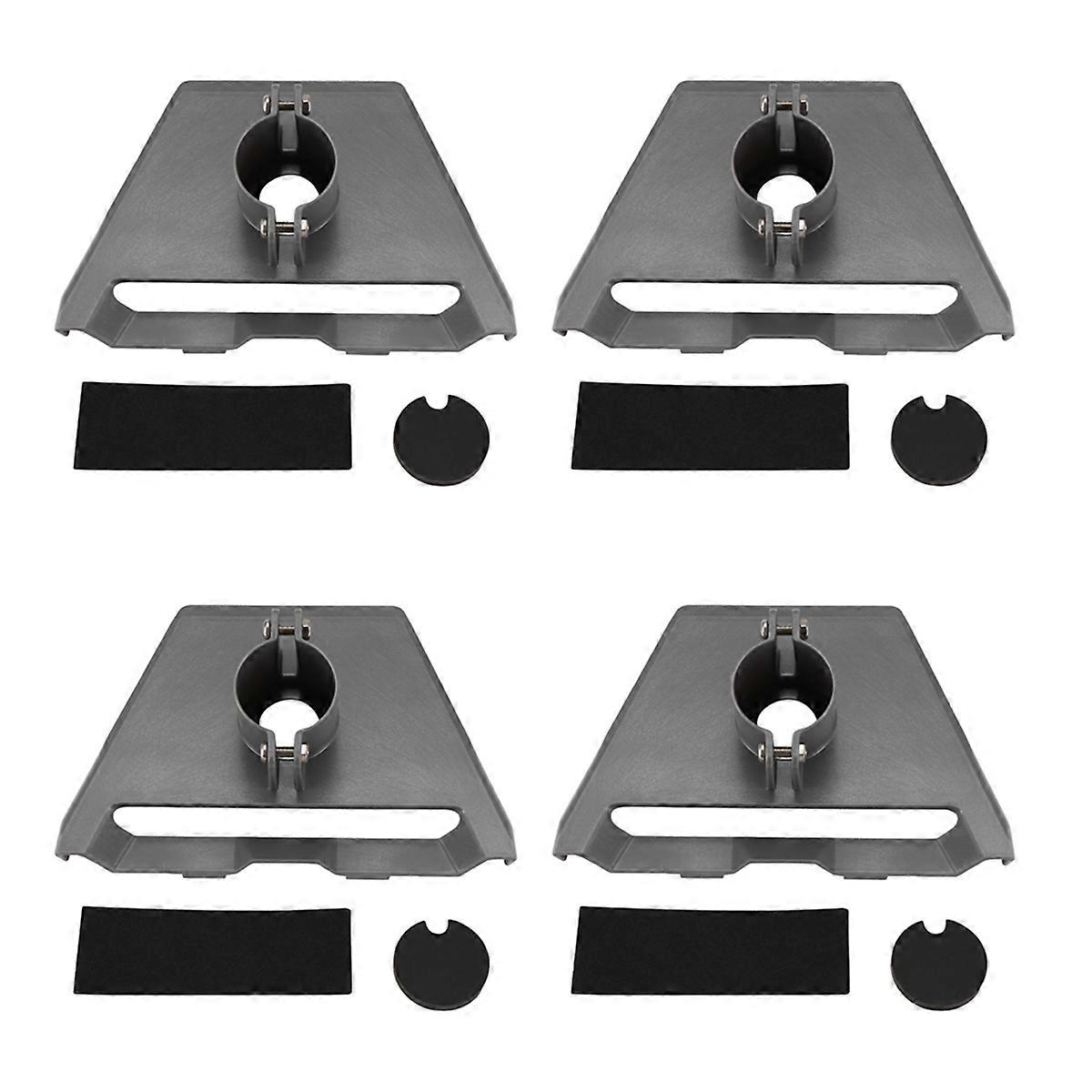 4X for Gen 3 Pipe Adapter Round Tube Adapter Pole Mount Bracket for V3 Plate Roof Mount Accessories
