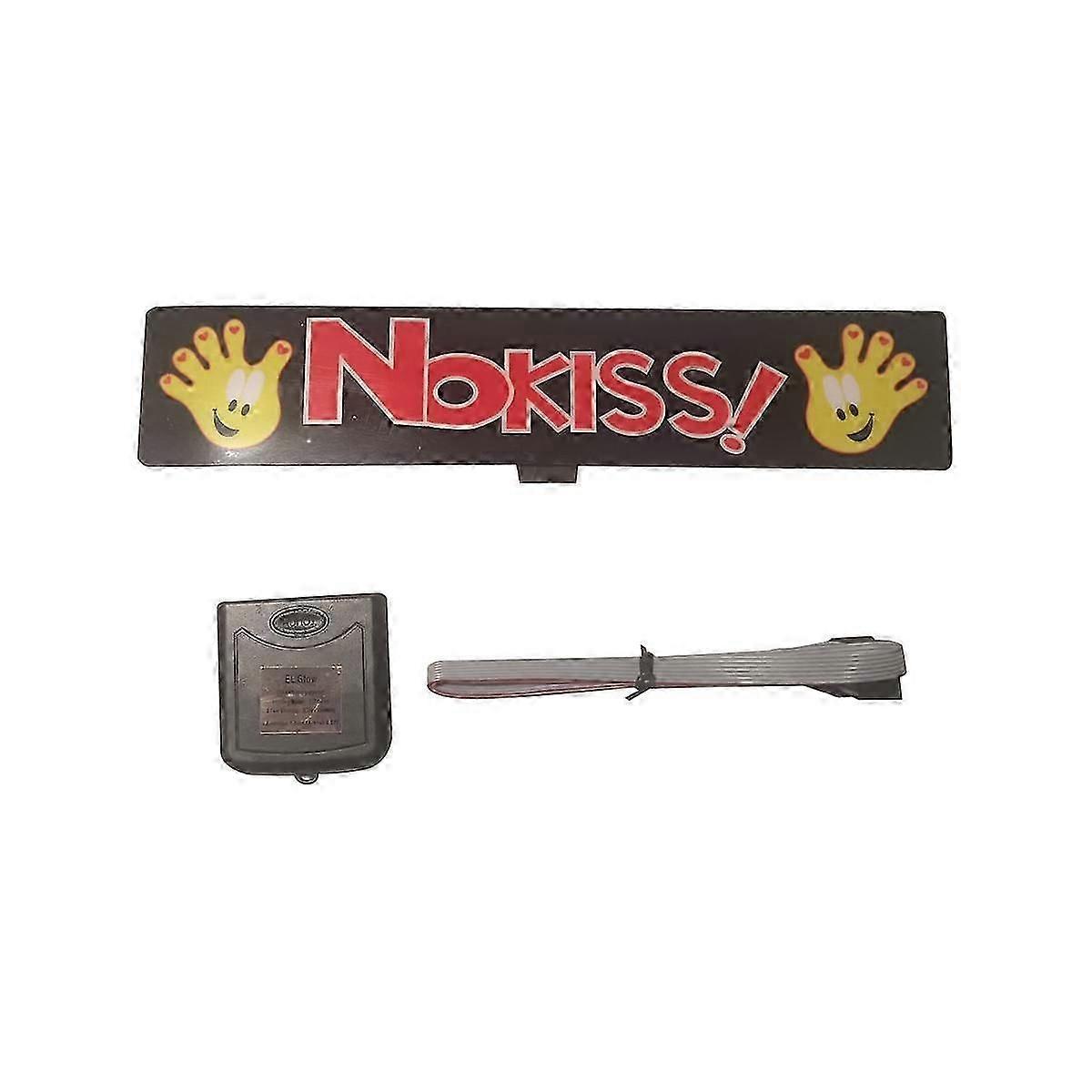 NoKiss Glow Panel Light Emitting Window Racing Car Sticker Windshield Decorative LED Light Accessor js