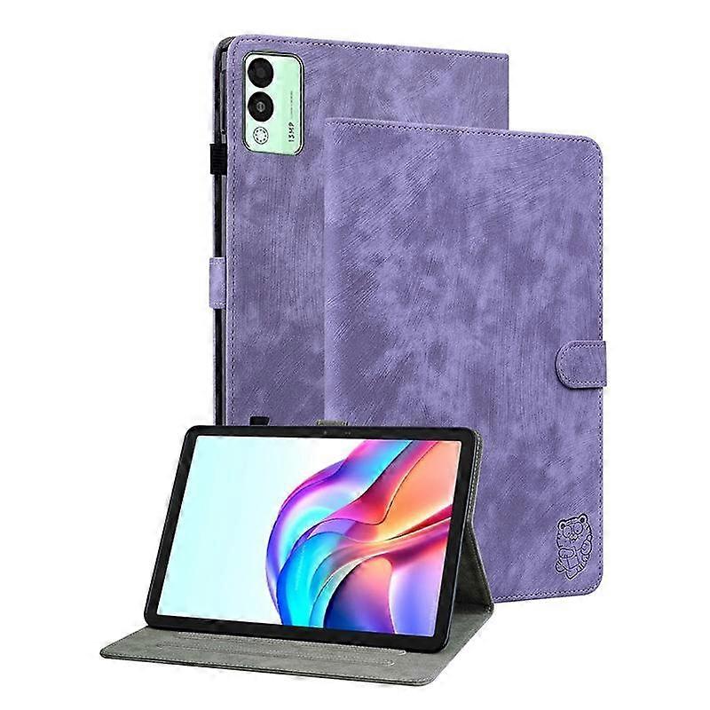 Tiger Leather Tablet Case For Tecno Megapad 11