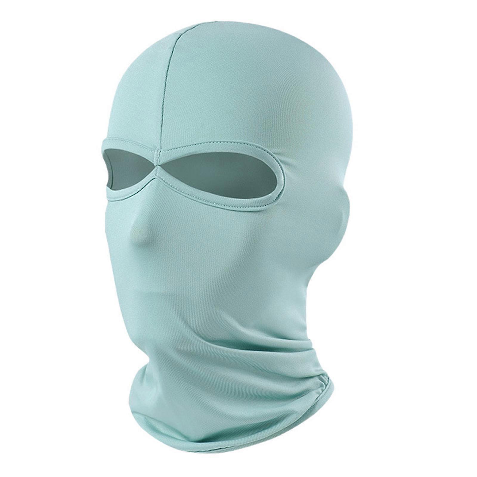 Balaclava Face Mask Dustproof Breathable Full Face Cover Sun Protection Mask Quick Dry Windproof Full Face Mask  green