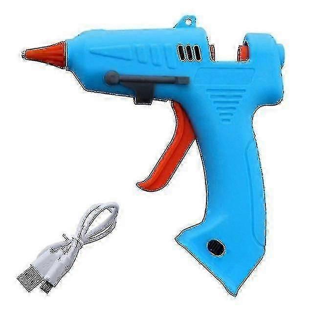 Glue Guns High Temperature Heater Wireless Hot Melt Glue Repair Tool Usb Rechargeable Electric Trigger 10 Glue
