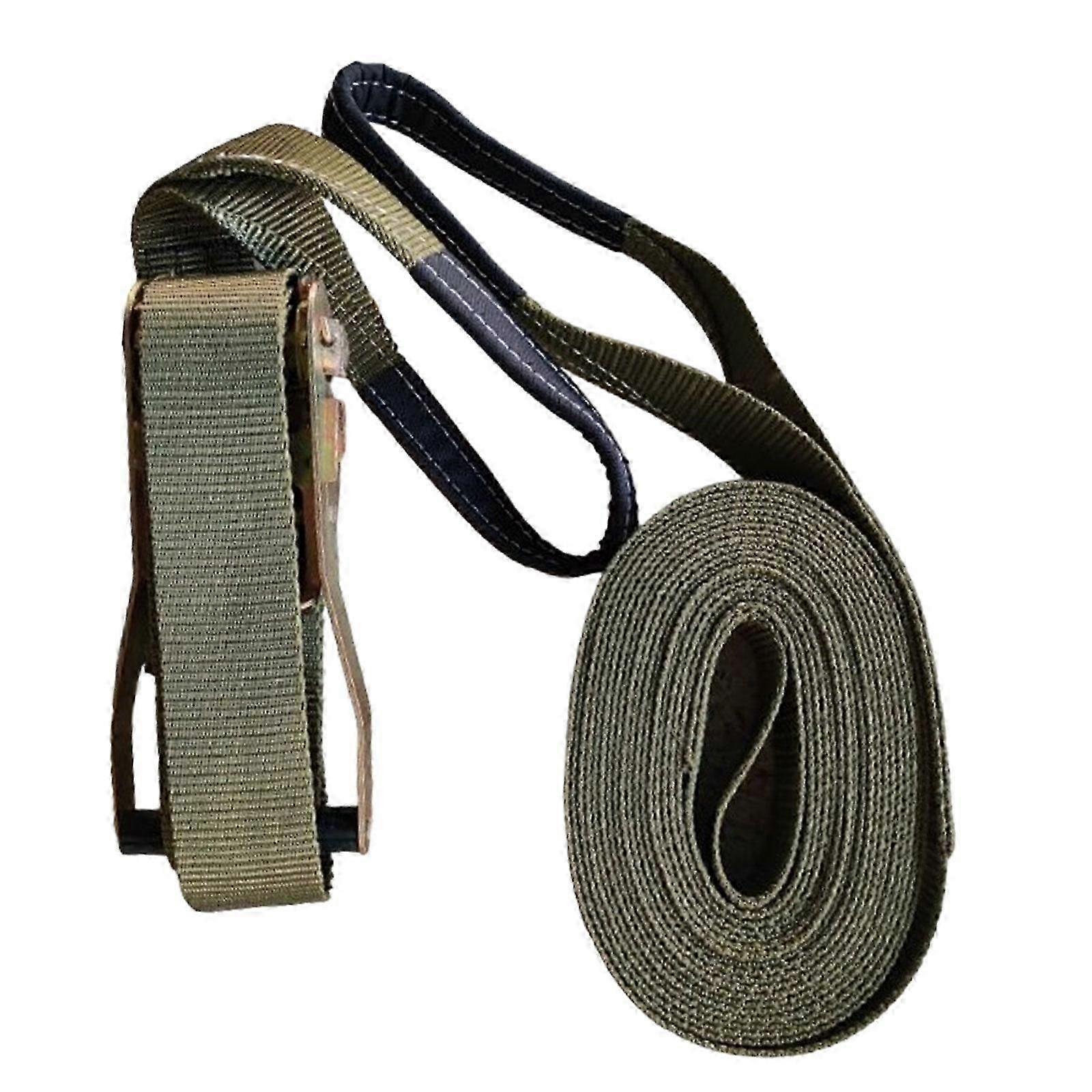 36FT Slackline Kit with Hook & Ratchet Tensioner Balance Training