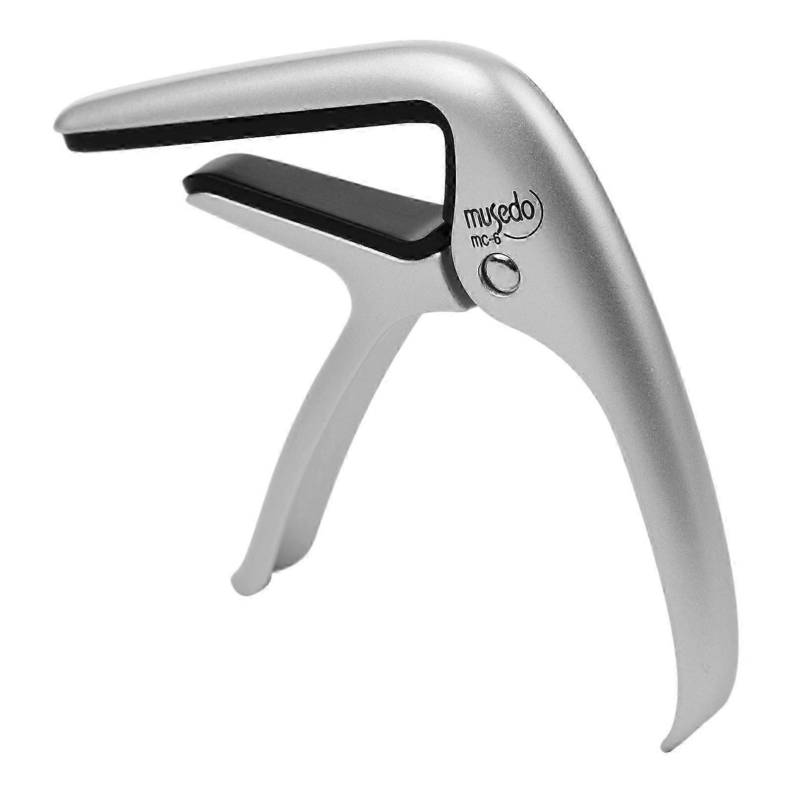 -6 Acoustic Guitar Capo Quick Change Aluminum Alloy with Integrate Bridge Pin Puller for Classical