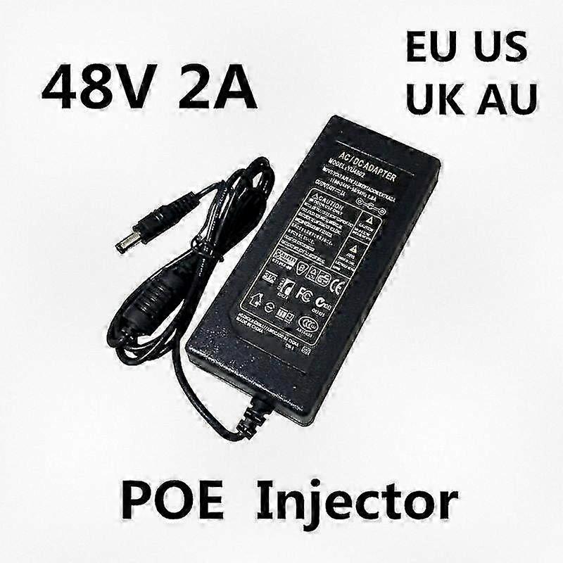 48V 2A AC DC Adapter for LED Lighting 2000mA Power Converter